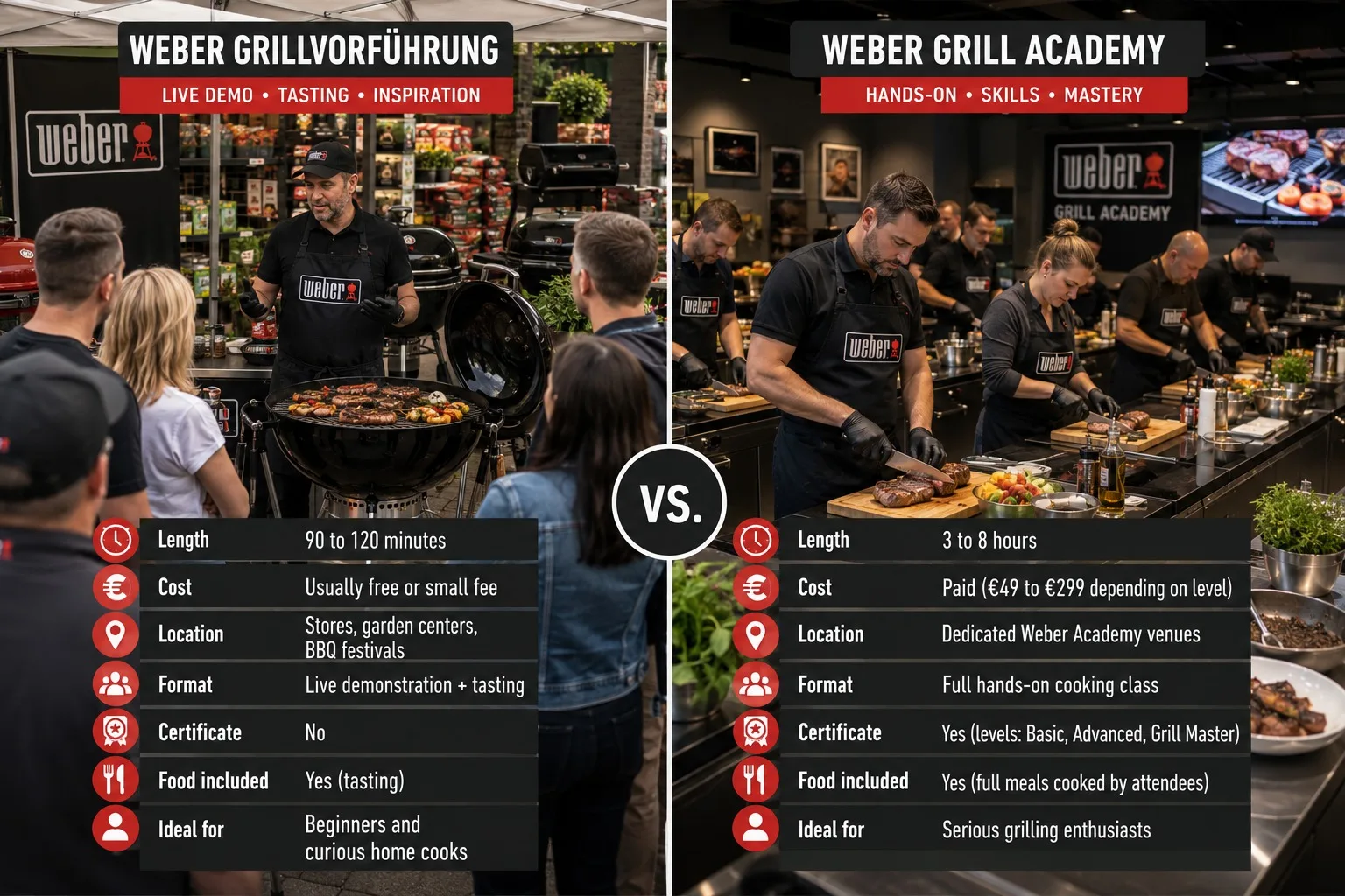 Weber Grillvorführung