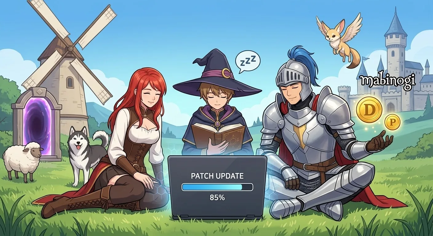 Mabinogi Lazy Patch