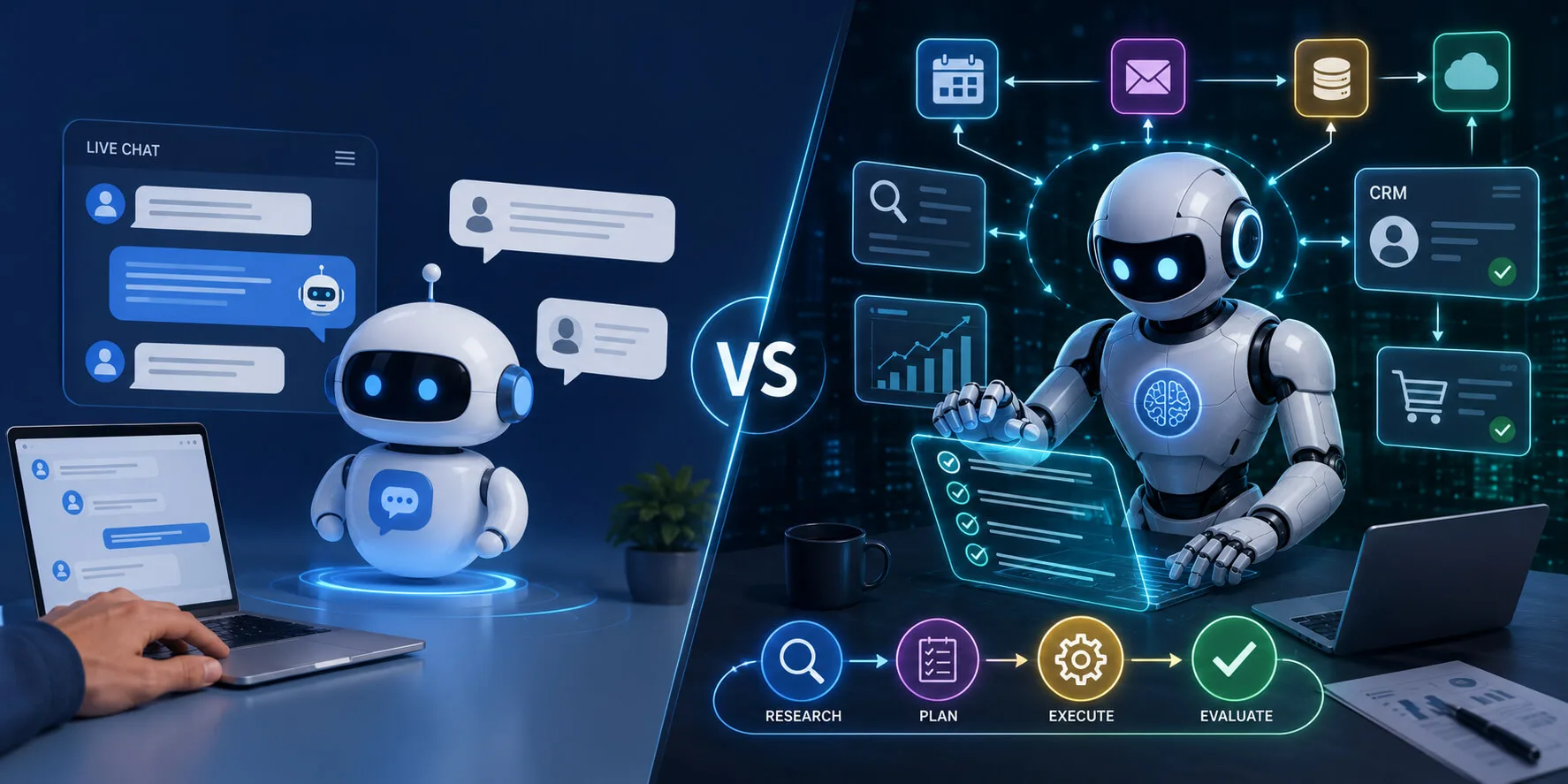 AI Agents vs Chatbots What's the Real Difference in 2026